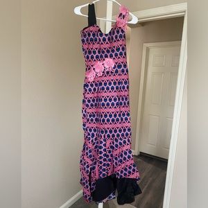 Fish tail African dress